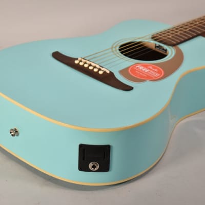 2020 Fender California Series Malibu Player Aqua Splash Finish Acoustic Guitar image 6