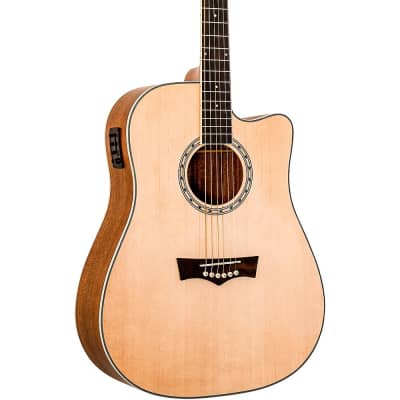 Peavey DW-2 CE Dreadnought Cutaway Acoustic-Electric Guitar Regular Natural for sale