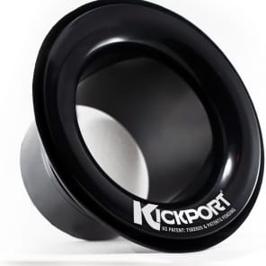 KickPort DSKP2BL Kickport 2 Bass Drum Sonic Enhancement Port Insert