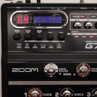 ZOOM G7.1ut Guitar Effects Console Processor With Adapter FedEx 