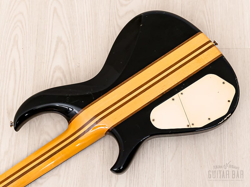 1985 Aria Pro II SB-1010 Medium Scale Vintage Neck Through Bass w