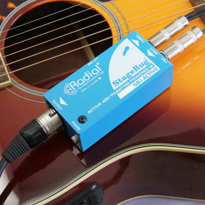 Radial SB-1 StageBug Acoustic Active Direct Box for Acoustic Guitar image 2