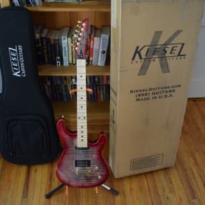 Kiesel GH24 Greg Howe signature guitar, 2017 , Beautiful high spec guitar.  USA made image 2