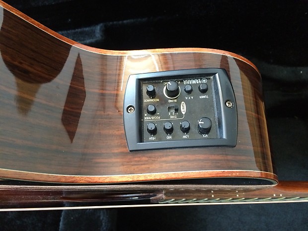 Yamaha CPX 1200 Electro Acoustic Guitar + Case CPX1200 VS | Reverb