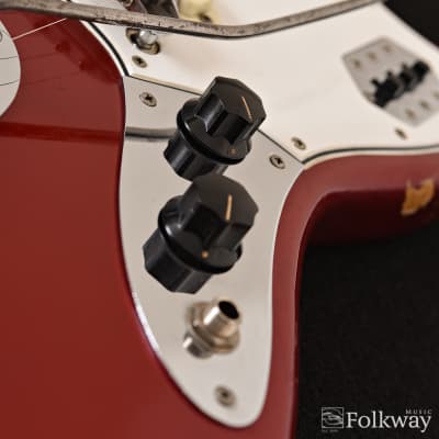 1966 Fender Jaguar - Candy Apple Red image 7