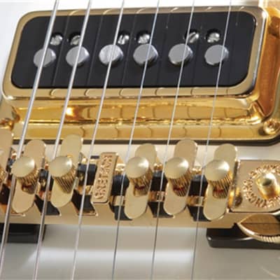 Genuine Gretsch Synchro-Sonic Bridge and Base Nickel Melita Style 