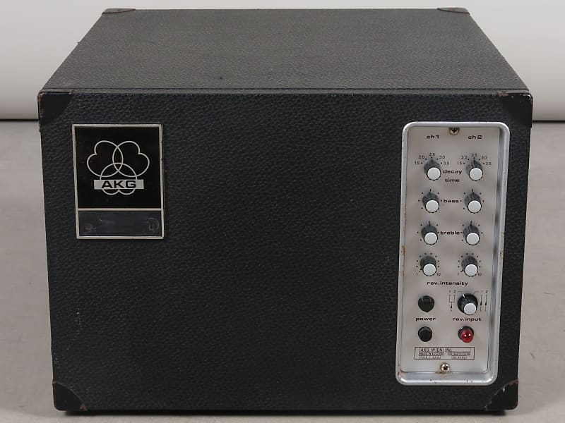 AKG BX-15 vintage two-channel spring reverb (serviced)