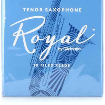 D'Addario RKB1035 - Royal Tenor Saxophone Reeds - 3.5 (10-pack) image 1