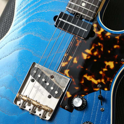 Asher Guitars T Deluxe Blue Metallic image 3