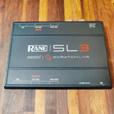 Rane SL3 Scratch Live Serato DJ Controller 2000s - Black | Reverb