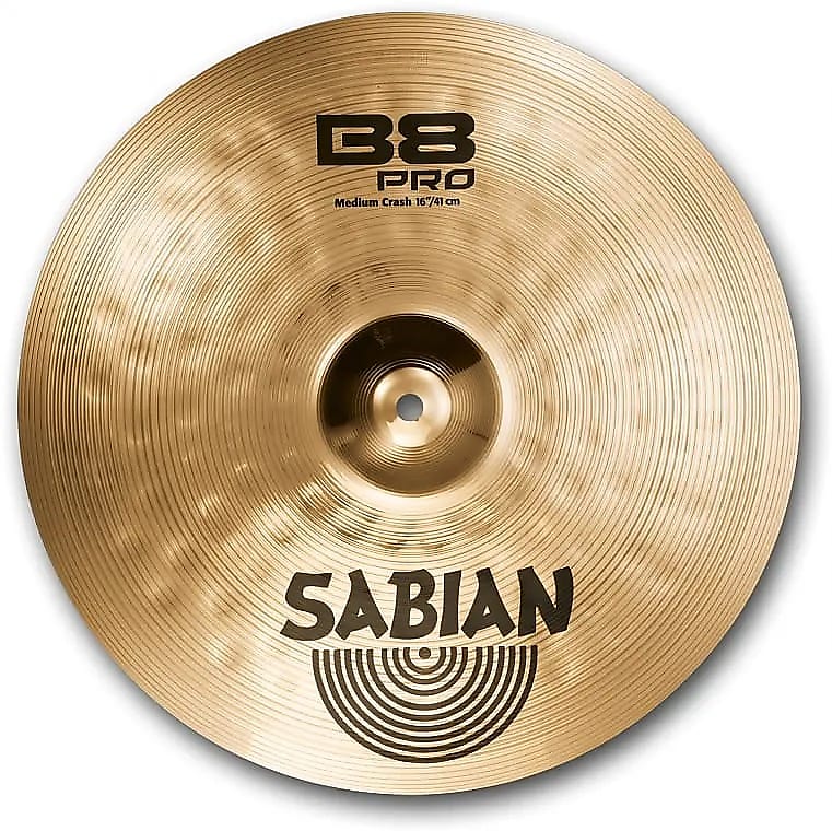 Sabian 16" B8 Pro Medium Crash Cymbal image 1