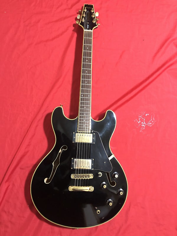 Aria pro ii TA-500 hollow body 1990 semi acoustic guitar