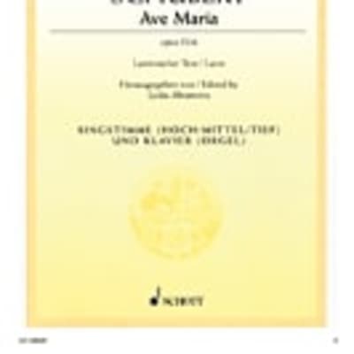 Ave Maria, Op. 52, No. 6