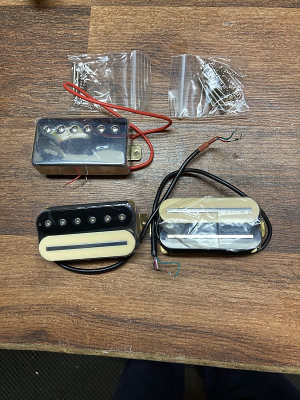 Lot of 3 Humbucker pickups | Reverb