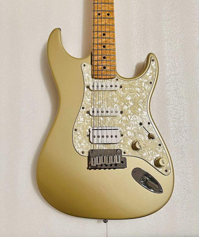 Fender Custom Shop Stratocaster HSS - Beautiful Desert Sand | Reverb