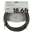 Fender Professional Series Instrument Cable 18.6' Straight - Black