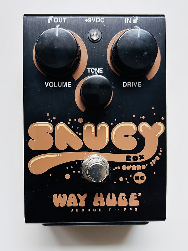 Way Huge WHE205HC Saucy Box HC Hard Clipping Overdrive | Reverb