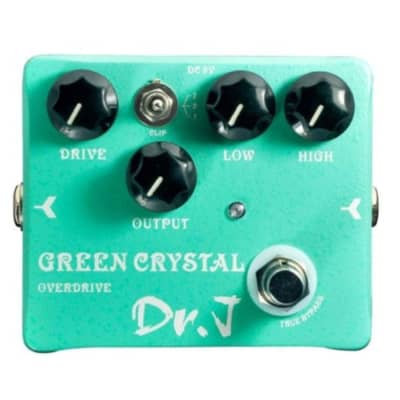 Reverb.com listing, price, conditions, and images for dr-j-green-crystal-overdrive