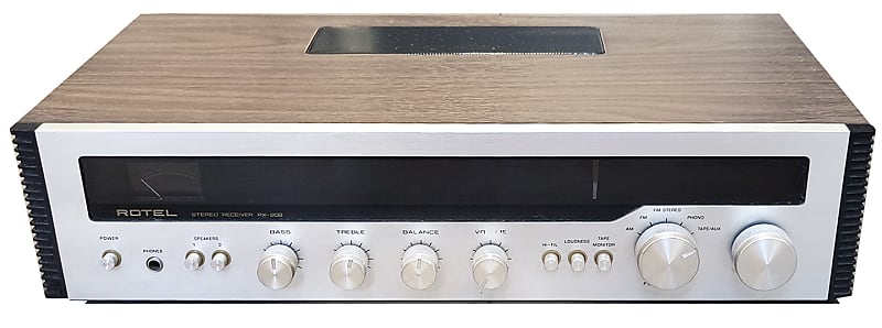 Vintage Rotel RX-202 Stereo Receiver Amplifier  			