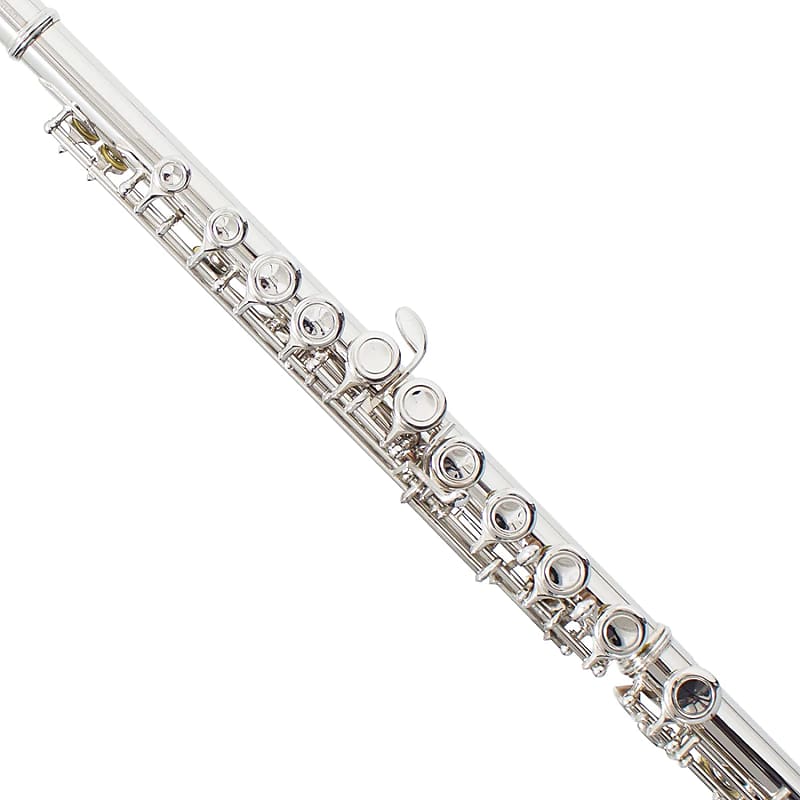 Mendini Closed Hole C Flute - Nickel | Reverb