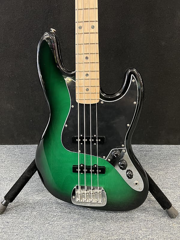 G&L  JB  4- string bass USA  Greenburst Empress body 7.6 lbs. *factory finish blem* w/hard case image 1