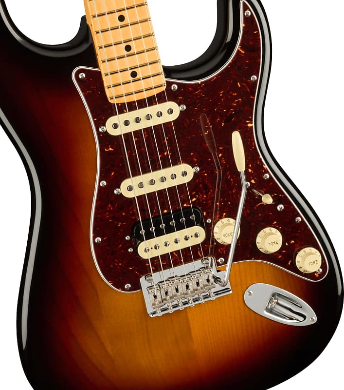 Fender American Professional II Stratocaster HSS Maple Fingerboard, 3-Color Sunburst image 1