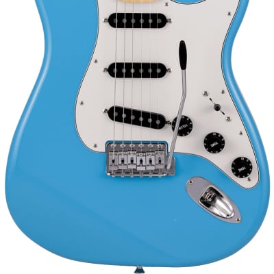 Mint Fender Made in Japan Limited International Color Stratocaster MP Maui Blue w/bag