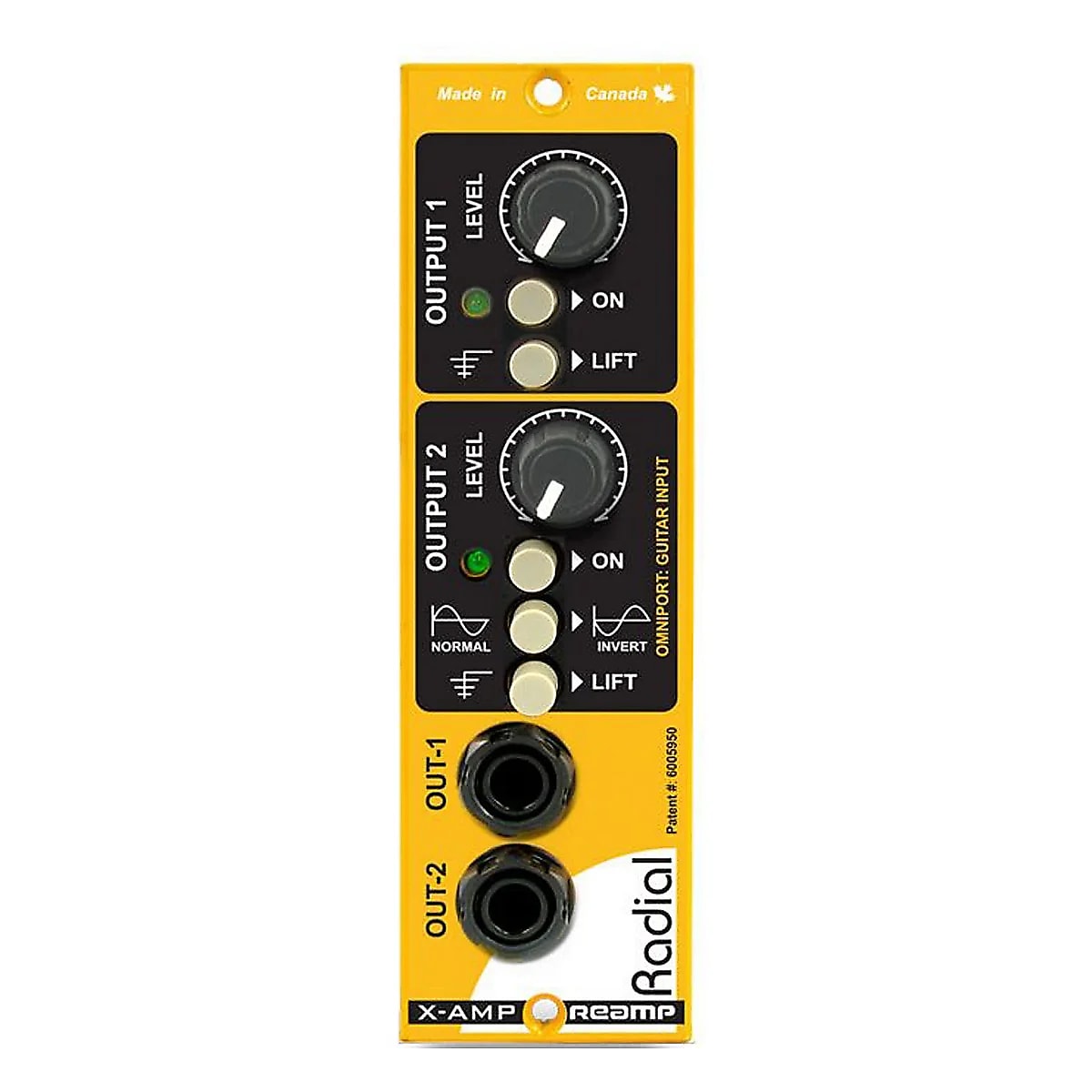 Radial X-AMP-LB 500 Series Reamp Module | Reverb