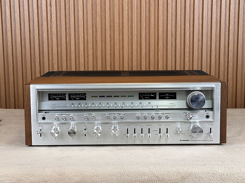[PRE ORDER] Brand new FACEPLATE for the legendary Pioneer SX-1280  			