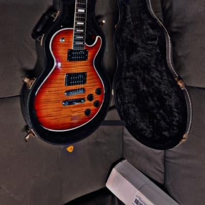 Dean Thoroughbred Deluxe Trans Brazilia Burst | Reverb