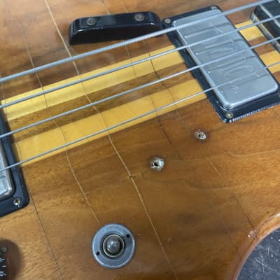 Kramer 450-B  Four String Bass  Late 70s Walnut image 4