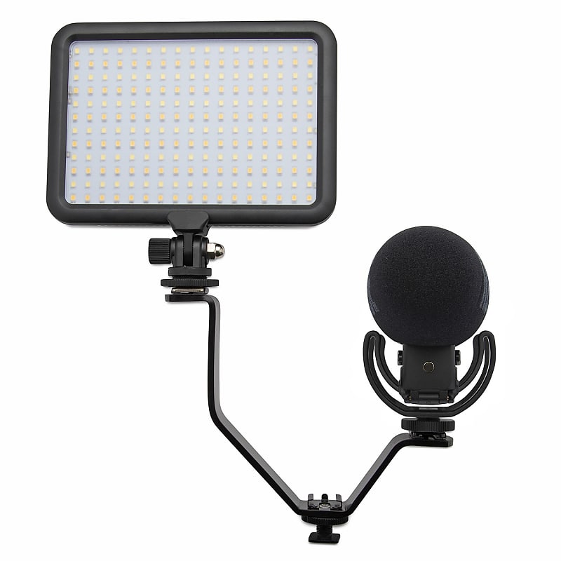 Rode VideoMic Pro+ Microphone with Focus 12V 1400 Lumens LED Reverb