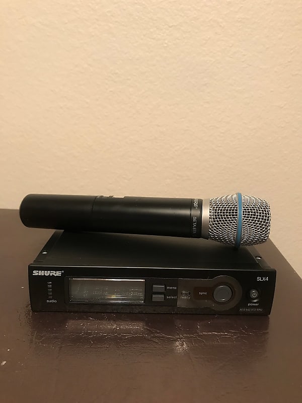 Shure SLX24/BETA87A Wireless Microphone System - Band H19 image 1