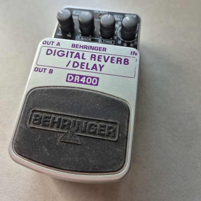 Behringer DR400 Digital Reverb Delay Pedal 2010s - Standard image 2