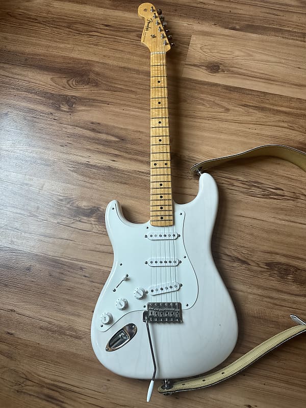 Fender American Original '50s Stratocaster Left-Handed with Maple Fretboard 2018 - 2022 - White Blonde image 1