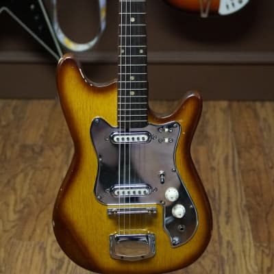 Made in Japan Kimberly Stratocaster shape 1960s Tobacco Burst image 1