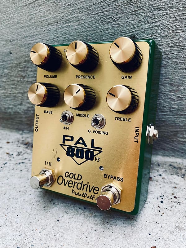 PedalPalFx - PAL800-V3 GOLD Overdrive