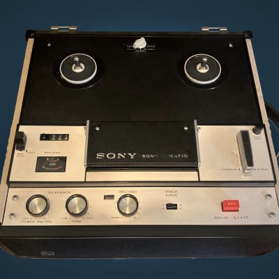 Vintage Sony TC-105 Reel to Reel Tape Recorder and Player - Working - Great  Condition!