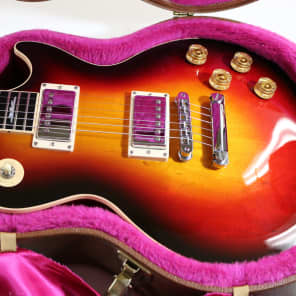 Super Rare! Gibson Les Paul Standard Limited Edition  1996 Fireburst Crown Inlays on Ebony near MINT image 3
