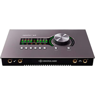 Universal Audio APX4-HE Apollo x4 Desktop Recording Interface. Heritage Edition (Thunderbolt 3) 11/1-12/31/23 Buy a rackmount Apollo and get a free UA Sphere LX microphone image 2