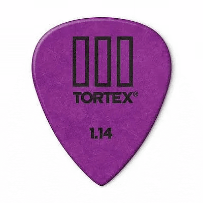 Dunlop 462P114 Tortex III 1.14mm Guitar Picks (12-Pack)