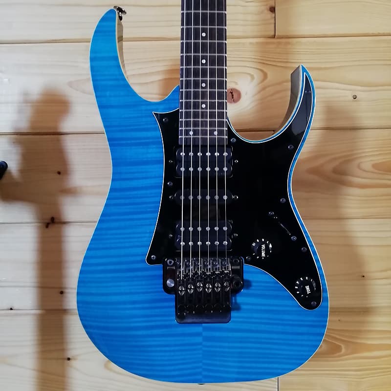 Ibanez Prestige RG3750FZ-TB - Transparent Blue