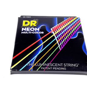 DR NMCE-9/46 NEON Multi-Colored Electric Guitar Strings - Light/Heavy (9-46)