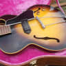 Original one owner 1956 Gibson ES-225T, includes brown case for 1950's ES-335, and a 1959 GA-5 Amp