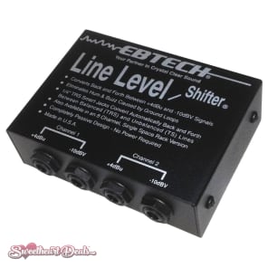 Ebtech LLS-2 Dual Channel Line Level Shifter/Hum Eliminator