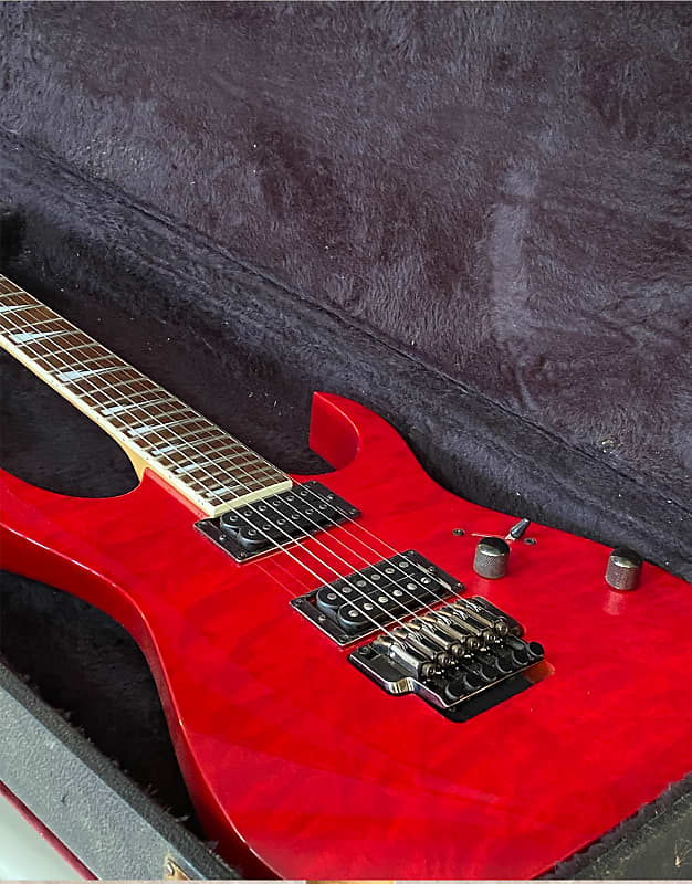 Ibanez RG370DX 2005 - Trans Red | Reverb