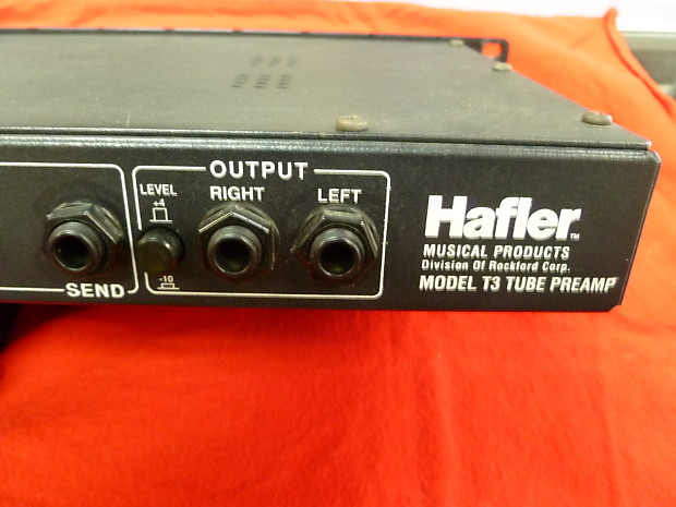 【美品】Digitech hafler T3 プリアンプ 3チャンネル ペダル付 Hafler T3 Multi-tube 3 channel preamp 1980's | Reverb