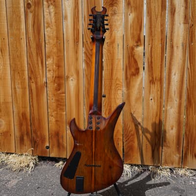 Schecter USA Custom Shop Masterworks Avenger Trans Amber Burst 8-String Guitar w/ Tolex Case image 11