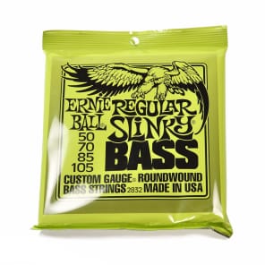 Ernie Ball 2832 Regular Slinky Round Wound Electric Bass Strings