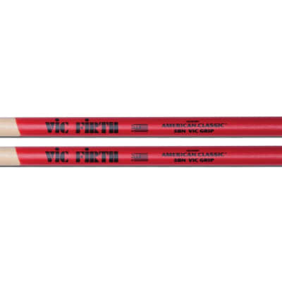 Vic Firth American Classic 5BN Nylon Tip Drum Sticks w/ Vic Grip image 5